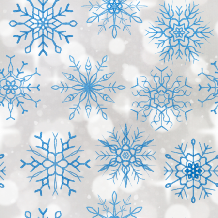 25810 | niebieskie Brokatowe płatki śniegu