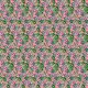 Fabric 26335 | monstera i orchidea