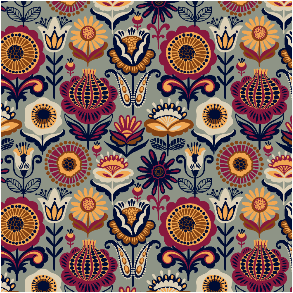 Fabric 26372 | floral 17
