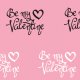 Tkanina 26455 | Be my valentine