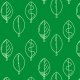Fabric 26491 | Liście doodle zielone
