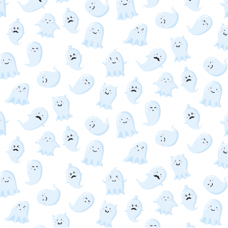 Tkanina 2788 | cute ghosts