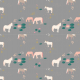 Tkanina 26877 | Unicorn sunrise