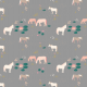 Tkanina 26877 | Unicorn sunrise