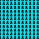 Fabric 26947 | Zakatarzony smoczek turkusowy