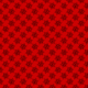Fabric 27164 | mandala czerwona mała