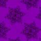 Tkanina 27165 | mandala fiolet duża