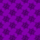 Fabric 27166 | mandala fiolet mała