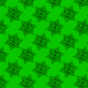 Tkanina 27170 | mandala zielona duża