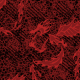 Fabric 27216 | melanż wariacja smok czerwony duży