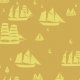 Fabric 27232 | Parade of Sails mustard