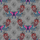 Fabric 27316 | motyl kwiat kolorowy duży