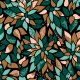Fabric 27668 | Woodland enchantment all over leaves