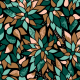 Fabric 27668 | Woodland enchantment all over leaves
