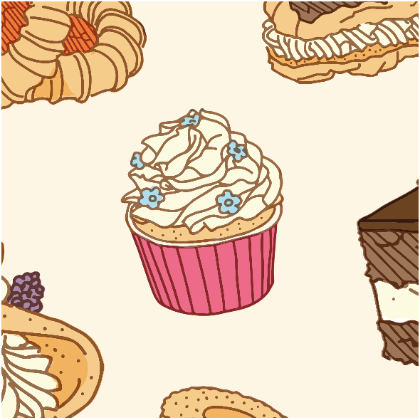 Fabric 27815 | CUKIERNIA - SLODKOSCI