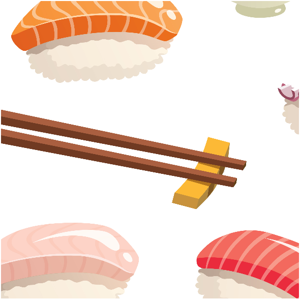 Tkanina 27821 | JEDZENIE - SUSHI