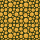 Tkanina 27884 | Koła złote khaki