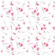 Fabric 27886 | Delikatny pastelowy wzór kwiatowy