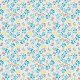 Fabric 27945 | Simple hand drawn flowers, leaves and polka dots