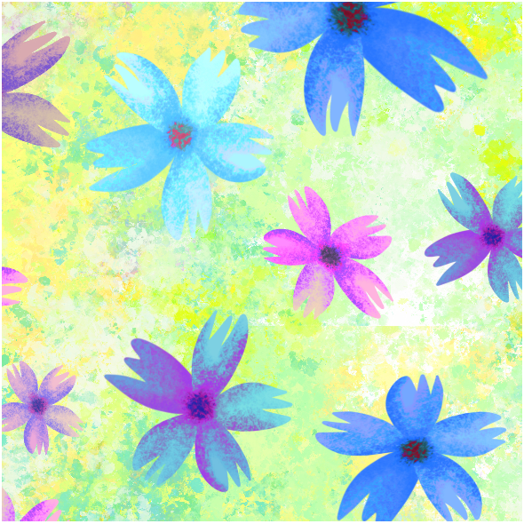 Tkanina 28230 | Spring flowers 