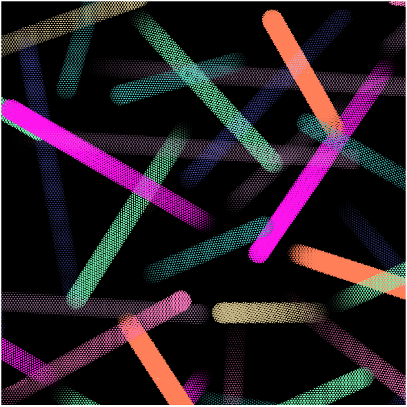 Fabric 28239 | Geometric lines on black background.0