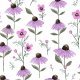 Fabric 28248 | wild flowers on white background
