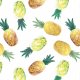 Tkanina 28303 | Colorful pineapple