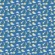 Fabric 2965 | sun, moon and comets