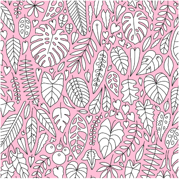 Fabric 28422 | Rośliny Doniczkowe Róż Anna Grunduls Design