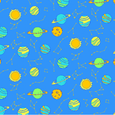 Fabric 2971 | planets