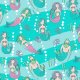 Fabric 2974 | mermaids and tritons