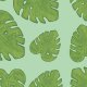 Fabric 28472 | Liście monstery