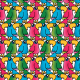 Tkanina 28556 | parrots XS0