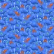 Fabric 2987 | sharks and whales