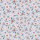 Fabric 28789 | Beautiful echinacea, coneflower field, scattered, herbal medicine concept pastel hues