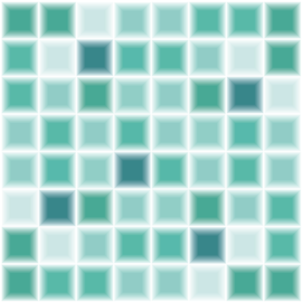 Tkanina 28884 | TURQUOISE CUBE 1 