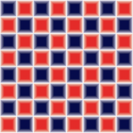 Fabric 28895 | NAVY - CORAL CUBE 1