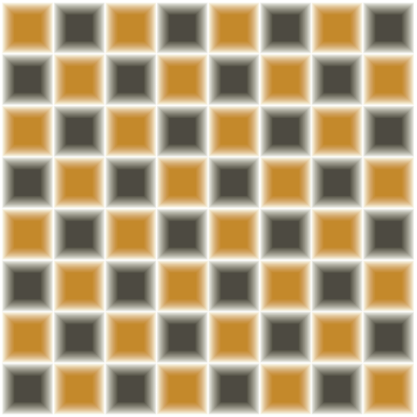 Tkanina 28898 | GREY - MUSTARD CUBE 1