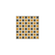 Tkanina 28898 | GREY - MUSTARD CUBE 1