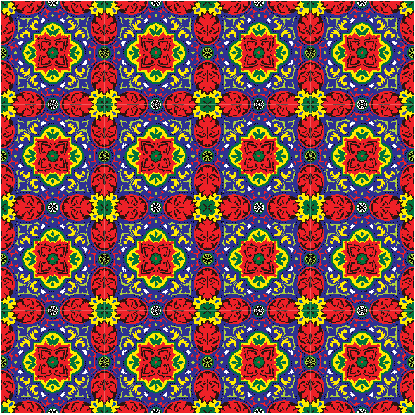 Fabric 29083 | 5 cm azulejos 7 rgb