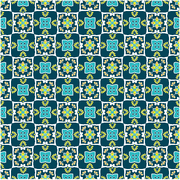 Tkanina 29101 | 5 cm azulejos 10