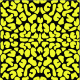 Tkanina 29368 | CĘTKI 12 BLACK / YELLOW
