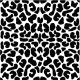 Tkanina 29369 | CĘTKI 13 BLACK / WHITE