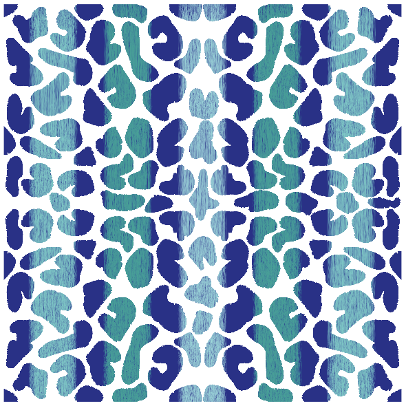 Fabric 29373 | CĘ○TKI OCEAN MIX BLUE