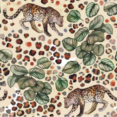 Tkanina 29407 | Leopard prints