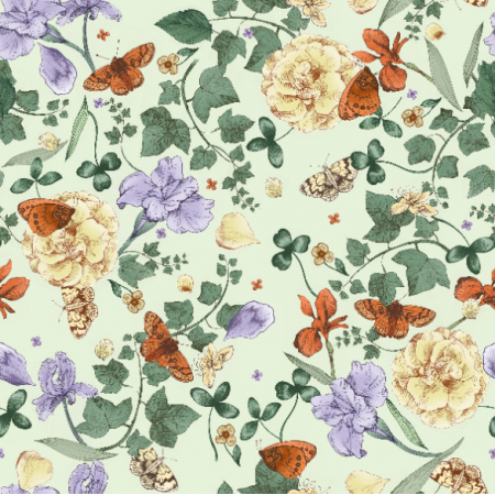 Fabric 29455 | butterfly garden