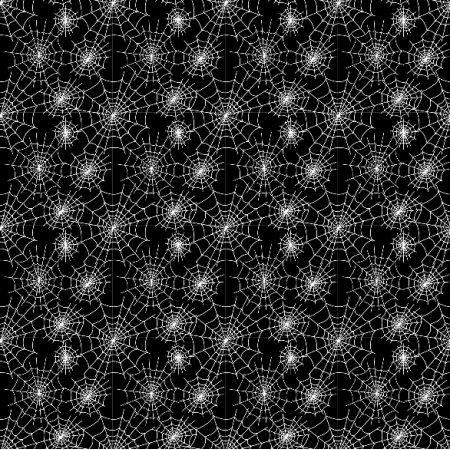 Fabric 29464 | 5 cm spired webs B/w