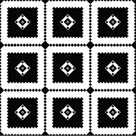 Fabric 29531 | GEOMETRIC 9 BLACK / WHITE