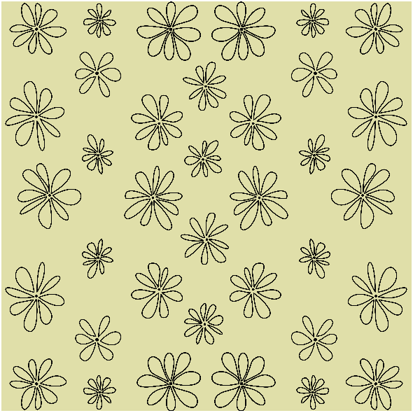 Tkanina 29567 | KWIATKI 1 BEIGE