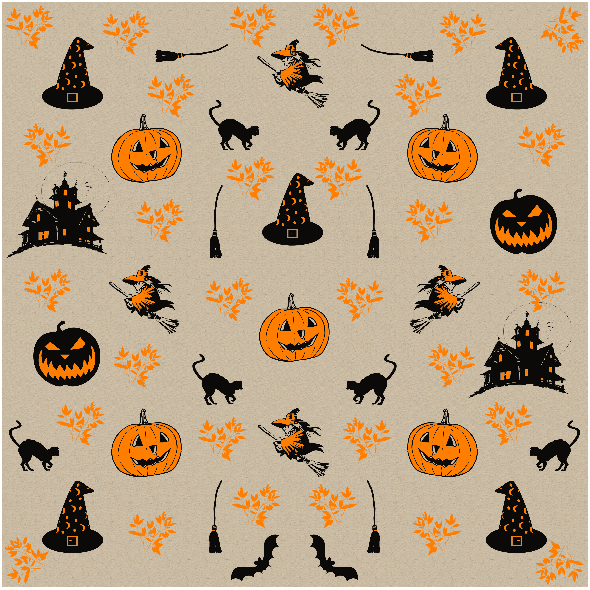Tkanina 29659 | HALLOWEEN 9